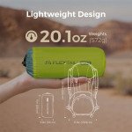Килимок самонадувний Flextail Tiny Slleeping Pad, R03 AVS, розмір L (196 х 65 х 7 см), зелений