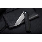 Ніж складаний туристичний Ruike P166-AB, (9.2 см) 14C28N / Aluminum чорний