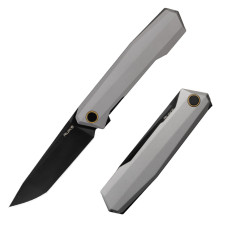Ніж складаний туристичний Ruike P166-AК, (9.2 см) 14C28N / Aluminum сірий