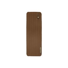Матрац туристичний надувний одномісний  Naturehike CNK2450WS035, 198х68х9.5 см, коричневий із вбудованою помпою для надування