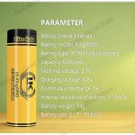 Li-ion Акумулятор високої ємності LiitoKala King6000 21700 на 6000 mAh
