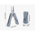 Мультитул NexTool Mini Sailor Pliers S11, чорний (NE20156C, NE20156E)