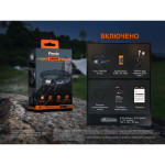 Ліхтар налобний Fenix HM55R, чорний
