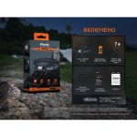 Ліхтар налобний Fenix HM55R, фіолетовий