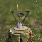 Набір Газовий пальник BRS-1 складний + Газовий балон різьбовий бутановий Quest, 450гр
