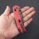 Ніж складаний SRM Retriever 9203-MR2, червоний