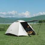 Намет двомісний Naturehike Greek Style CNK2300ZP024 світло-кавовий