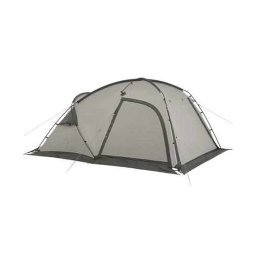 Намет двомісний з великим тамбуром та навісом Naturehike Shandi CNK2300ZP017, сірий