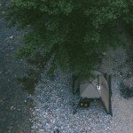 Намет двомісний з великим тамбуром та навісом Naturehike Shandi CNK2300ZP017, сірий