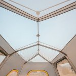 Намет шестимісний Naturehike Cape 8.4 CNK2450WS050 з швидким розкриттям, сіро-коричневий