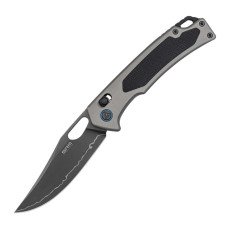 Ніж складаний SRM Retriever 9203-AK2, чорно-сірий