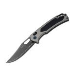 Ніж складаний SRM Retriever 9203-AK2, чорно-сірий