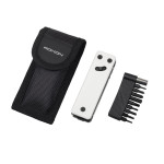 Міні мультитул Roxon KS2E Noir, чорне лезо, білий