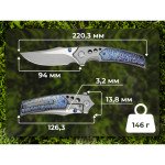 Ніж Weknife Skynix WE24087-2