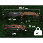 Ніж Sencut Glenspar S25046-3