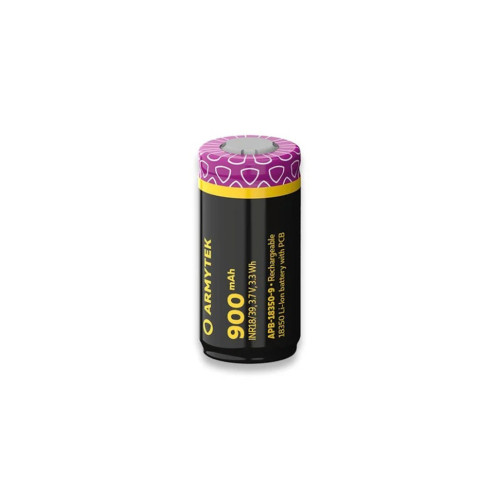 Акумулятор літієвий 18350 Li-Ion Armytek (900mAh)