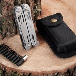 Мультитул Ganzo G303 з чохлом Molle та бітами, 21 функція