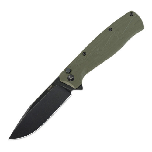 Ніж складаний туристичний SRM (9.2 см) 14C28N / G10 зелений