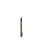 Ніж складаний туристичний SRM 9211B-GW (9.2 см) 8Cr13MoV / G10 коричневий