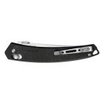 Ніж складаний туристичний SRM 9211-GB2 (9.2 см) 8Cr13MoV / G10 чорний