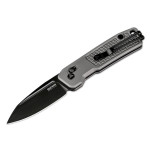 Ніж складаний кишеньковий SRM Scout (6.9 см) 14C28N / алюміній, сірий