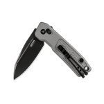 Ніж складаний кишеньковий SRM Scout (6.9 см) 14C28N / алюміній, сірий