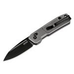 Ніж складаний кишеньковий SRM Scout (6.9 см) 14C28N / алюміній, сірий