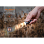 Ліхтар наключний Fenix E03R V2.0, синій