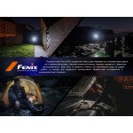 Ліхтар наключний Fenix E03R V2.0, синій