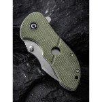 Ніж складаний кишеньковий Civivi Gordo, (6.4 см) D2 / Micarta оливковий