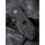 Ніж складаний кишеньковий Civivi Gordo, (6.4 см) D2 / G10 чорний