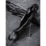 Ніж складаний кишеньковий Civivi Incisor II, (5.1 см) Nitro-V / Aluminum чорний