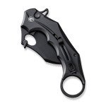 Ніж складаний кишеньковий Civivi Incisor II, (5.1 см) Nitro-V / Aluminum чорний