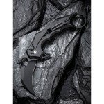 Ніж складаний кишеньковий Civivi Incisor II, (5.1 см) Nitro-V / Aluminum чорний