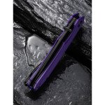 Ніж складаний туристичний Civivi Brazen, (8.8 см) D2 / G10 фіолетовий