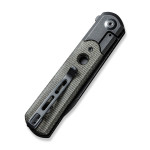Ніж складаний туристичний Civivi Banneret, (8.8 см) Nitro-V / Stainless & Micarta чорний