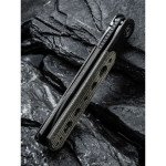 Ніж складаний туристичний Civivi Banneret, (8.8 см) Nitro-V / Stainless & Micarta чорний