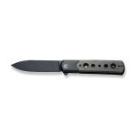 Ніж складаний туристичний Civivi Banneret, (8.8 см) Nitro-V / Stainless & Micarta чорний