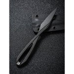 Ніж фіксований тактичний Civivi D-Art, D2 (12.5 см) чорний