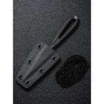 Ніж фіксований тактичний Civivi D-Art, D2 (12.5 см) чорний