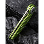 Ніж складаний туристичний Civivi Starflare, (8.4 см) Nitro-V / Aluminum зелений