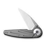 Ніж складаний туристичний Civivi Starflare, (8.4 см) Nitro-V / Aluminum сірий