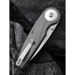 Ніж складаний туристичний Civivi Starflare, (8.4 см) Nitro-V / Aluminum сірий