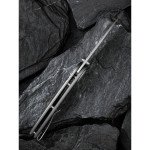Ніж складаний туристичний Civivi Starflare, (8.4 см) Nitro-V / Aluminum сірий