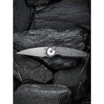 Ніж складаний туристичний Civivi Starflare, (8.4 см) Nitro-V / Aluminum сірий