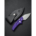 Ніж фіксований тактичний Civivi Typhoeus , (5.8 см) 14C28N / G10 фіолетовий