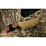Ніж фіксований мисливський  Ruike F186-MN, (11.8 см) D2 / Micarta коричневий