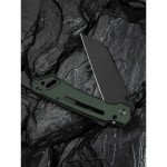 Ніж складаний тактичний Civivi Buster FG, (10.7 см) Nitro-V / Micarta темно-зелений