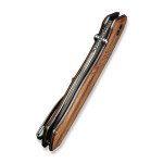 Ніж складаний туристичний Civivi Placoid, (9.3 см) Damascus / Guibourtia Wood