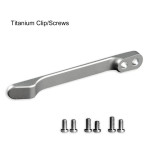 Кліпса кишенькова титанова Civivi T001C з титановими гвинтами